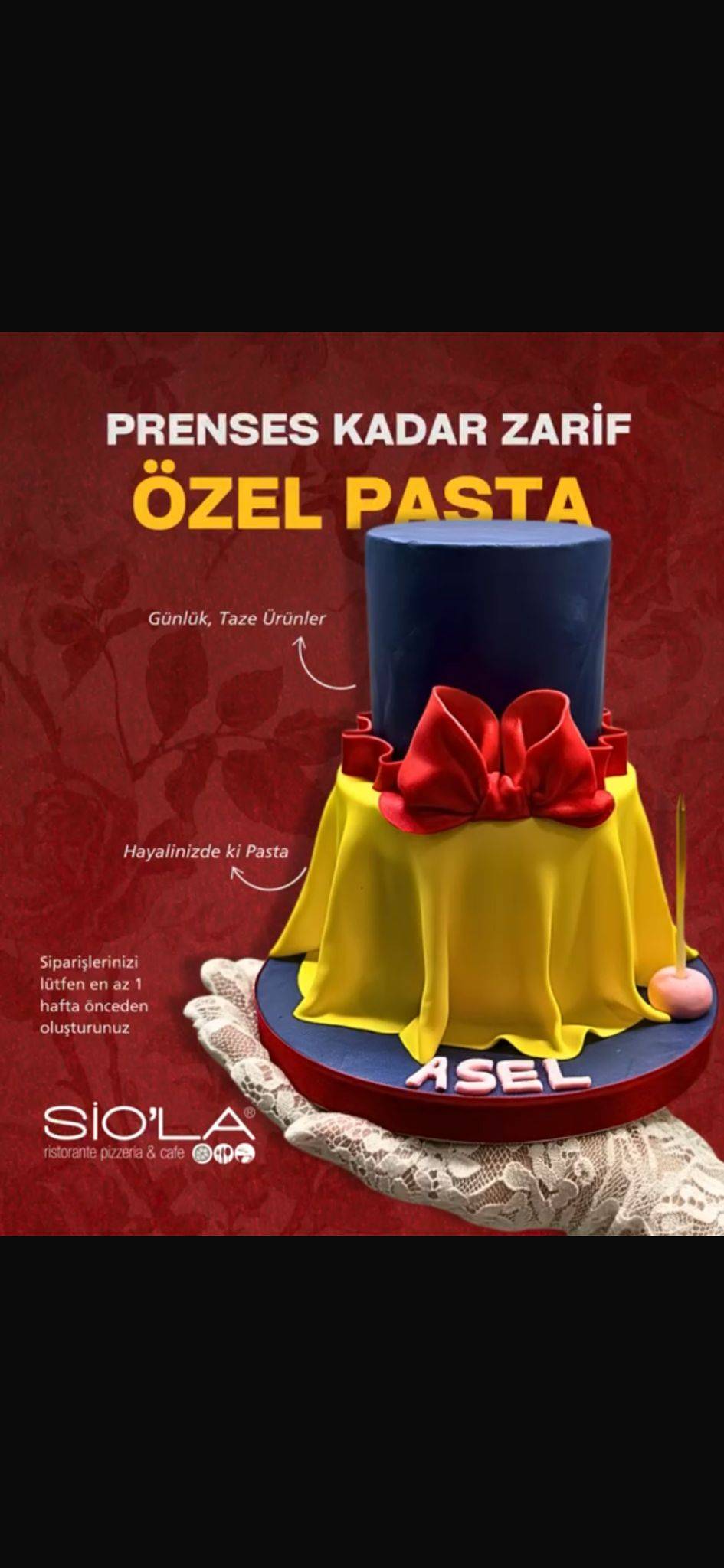 Sio’la Ristorante Pizzeria & Cafe меню