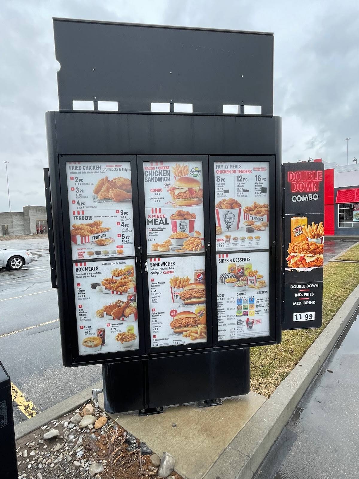 KFC меню