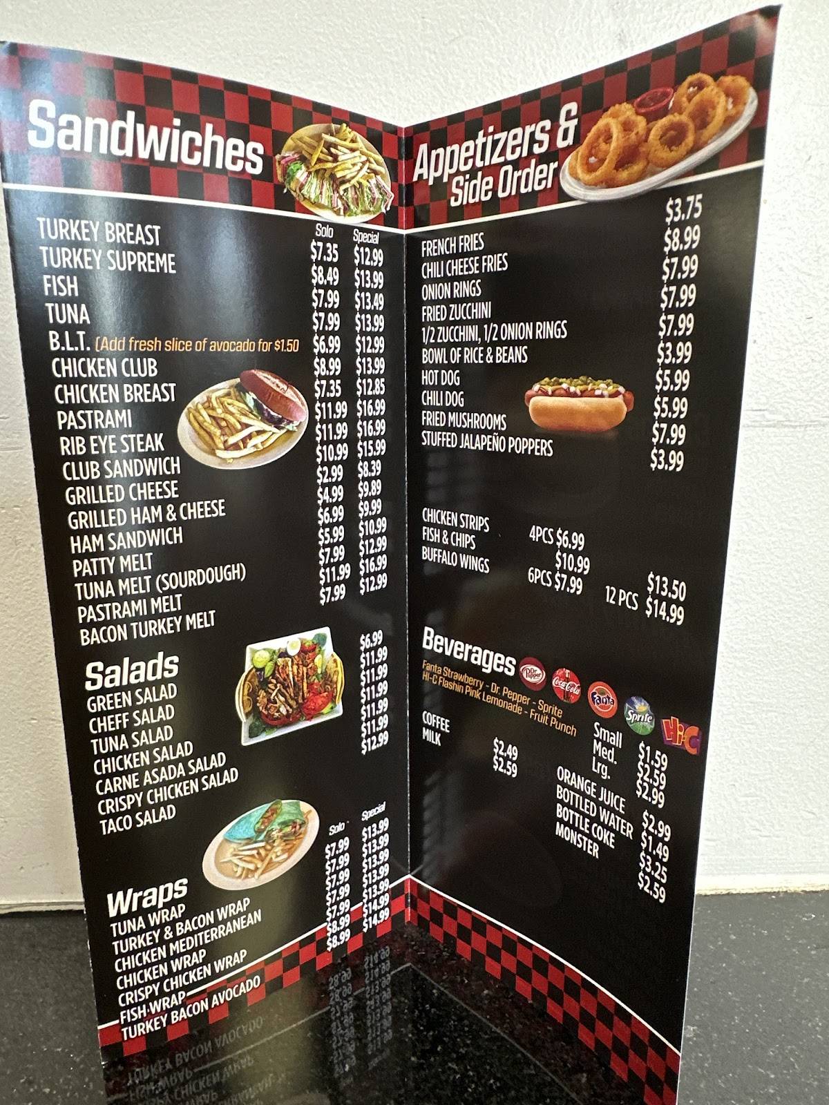 Speedway Mex Grill меню