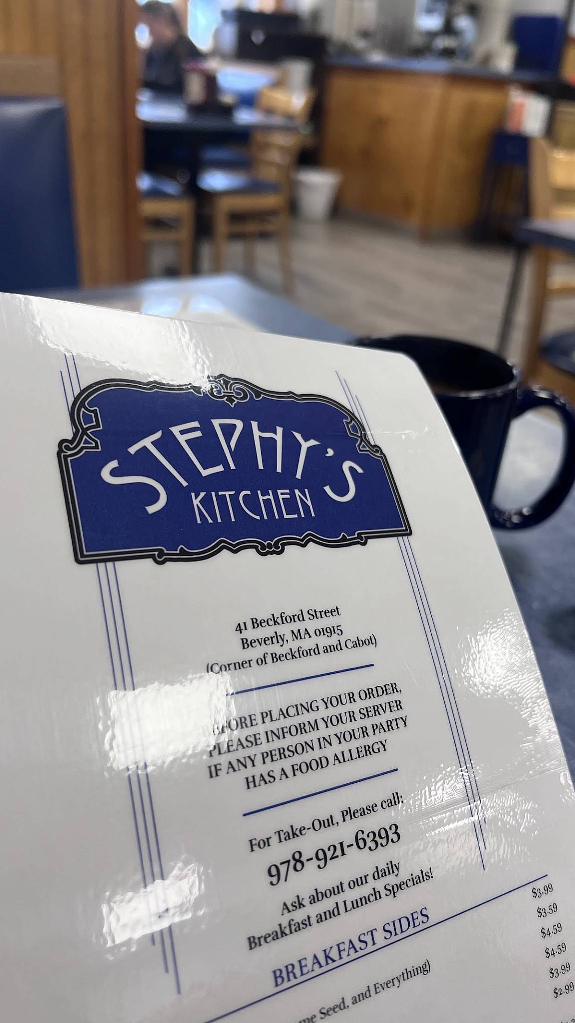 Stephy's Kitchen меню