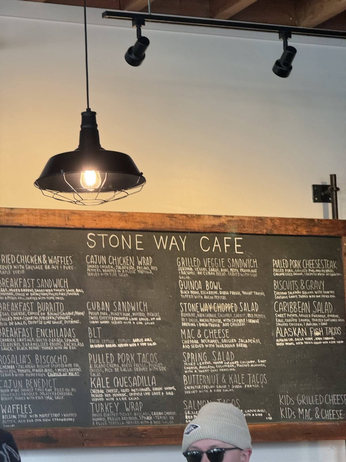 Stone Way Cafe меню