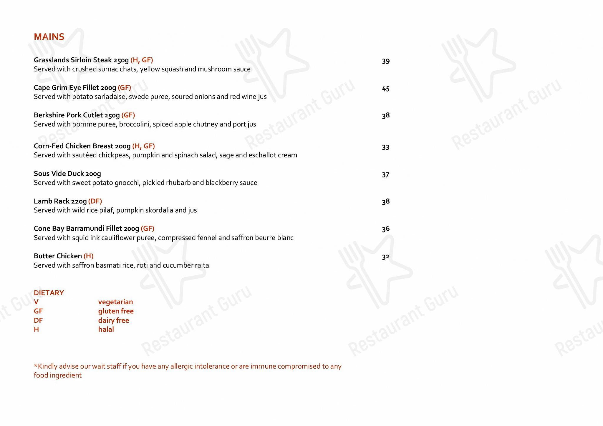 At Home Catering Menu паба и бара BAR30 & Bistro Parramatta