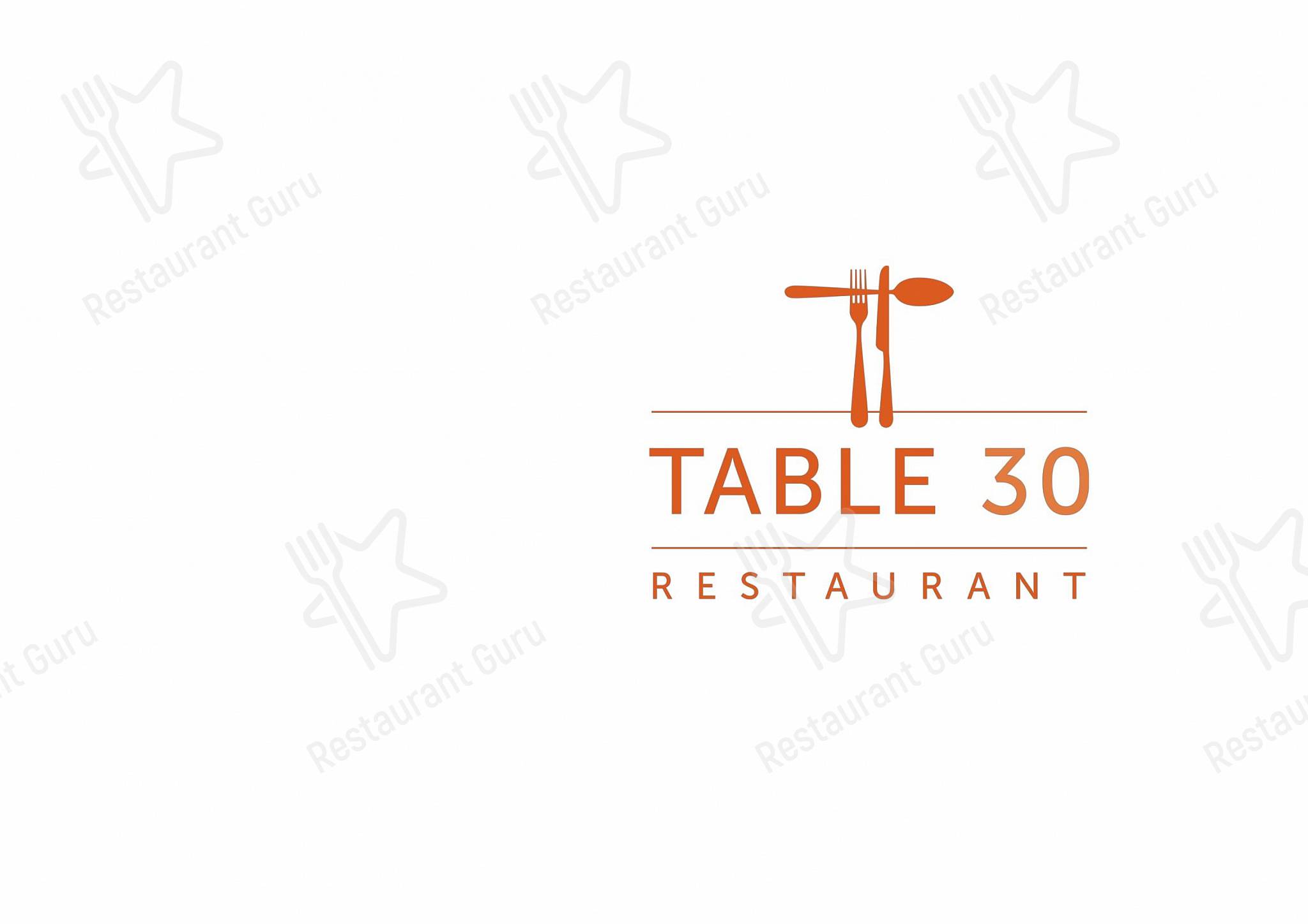 BAR30 & Bistro Parramatta в Парраматте - At Home Catering Menu