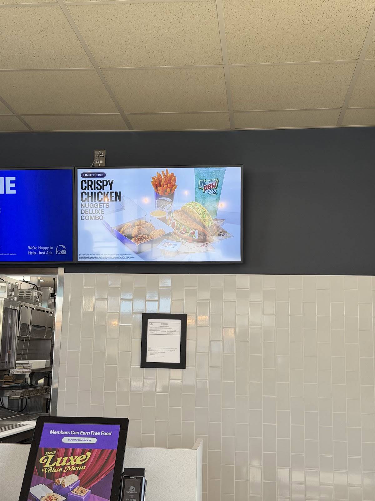 Taco Bell меню