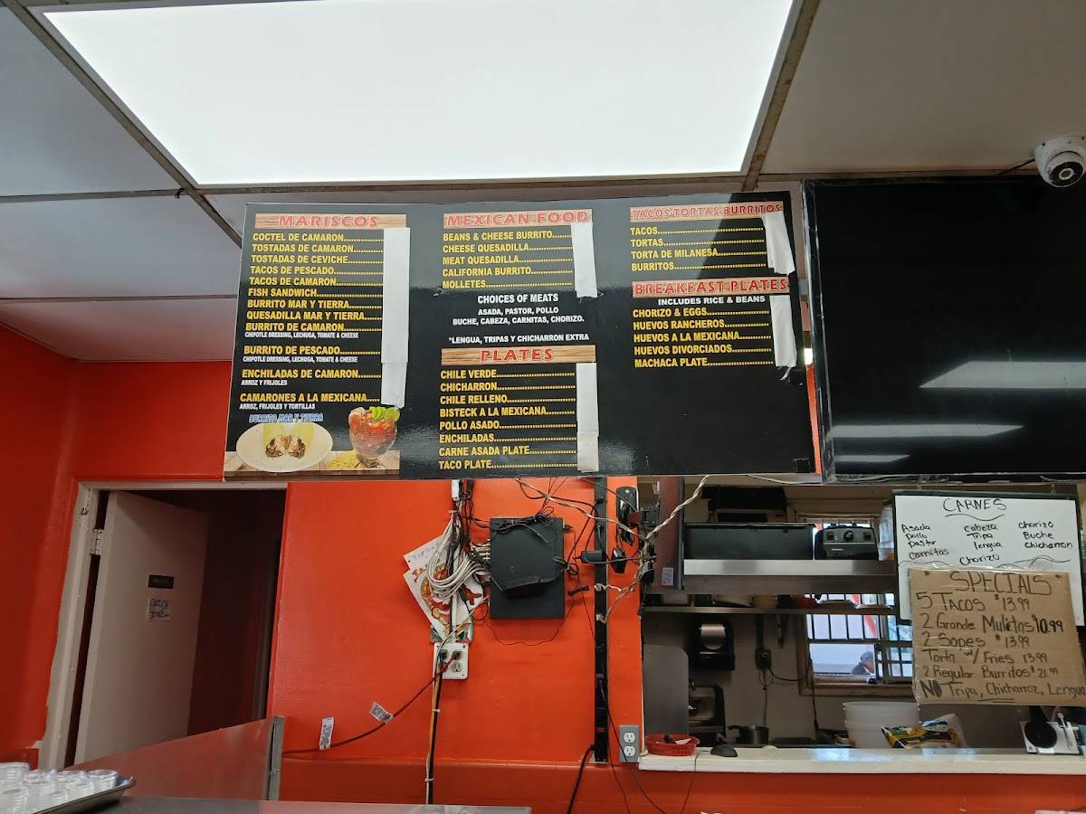 Tacos Marline меню