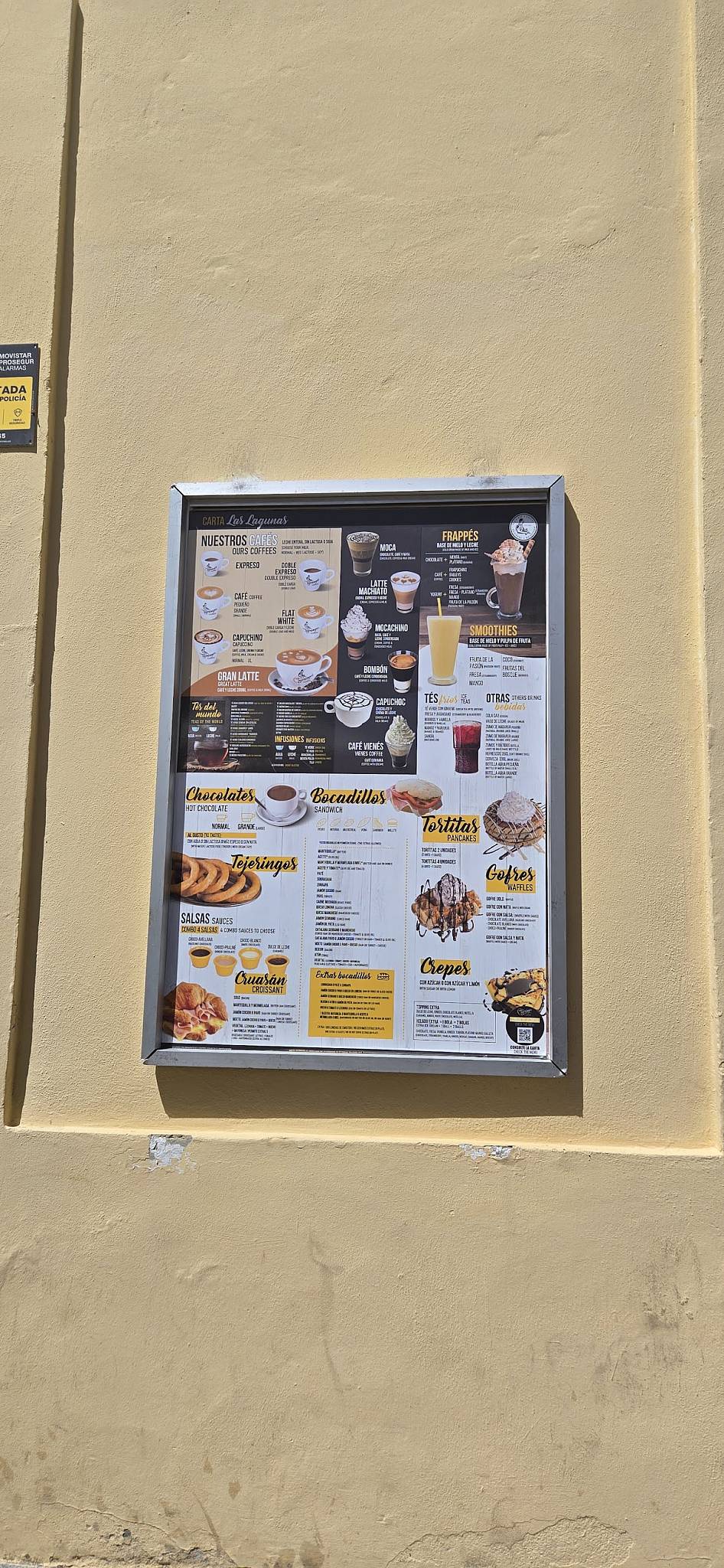 Tejeringo's Coffee меню