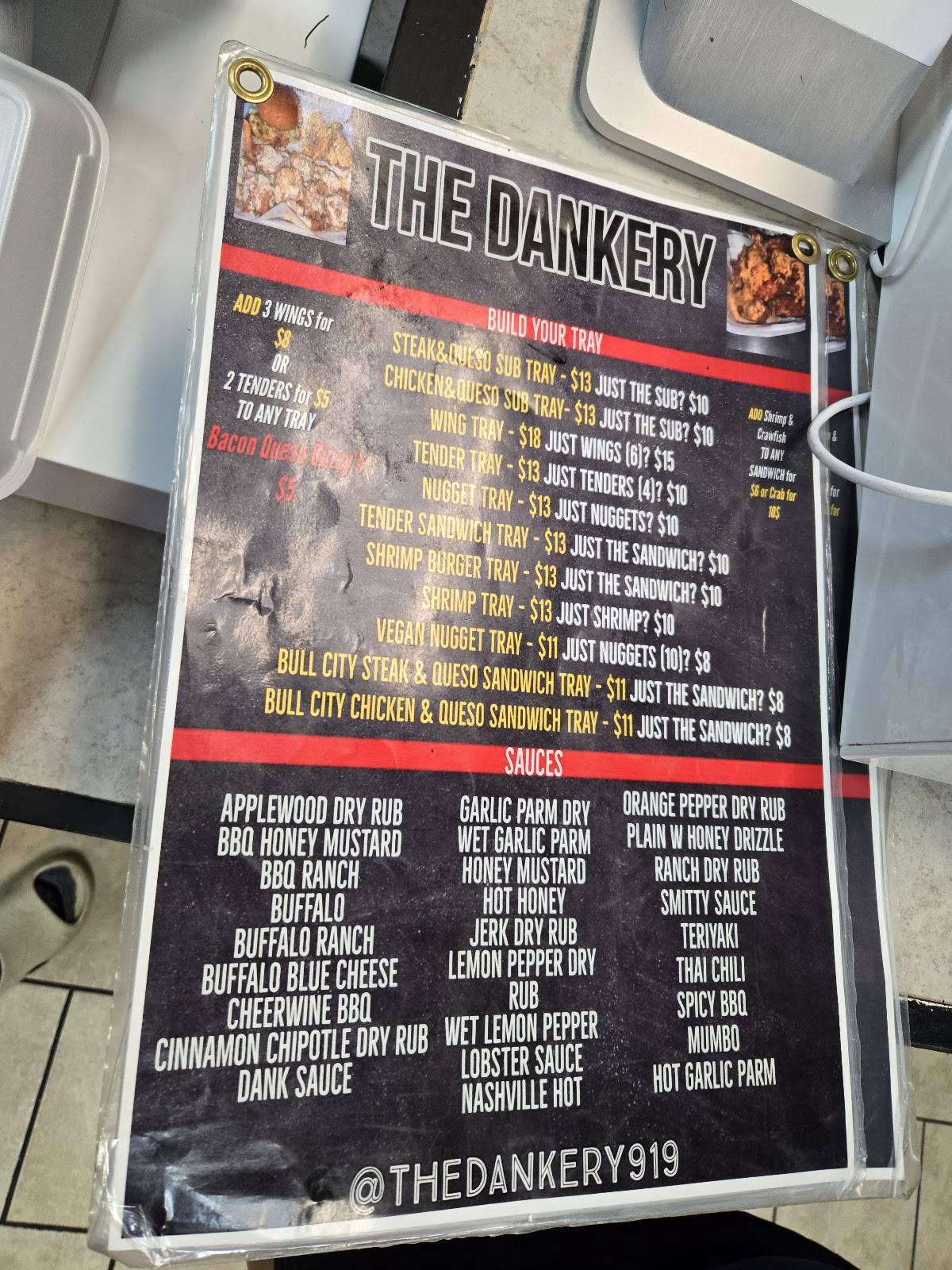 The Dankery меню