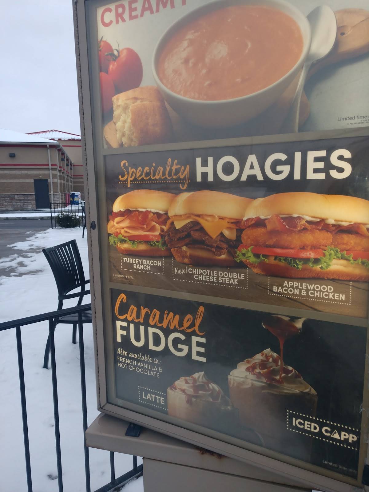Tim Hortons меню