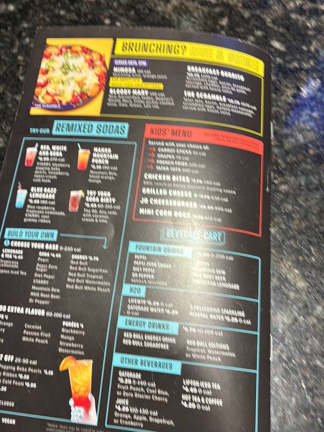 Topgolf St. Louis - Midtown меню