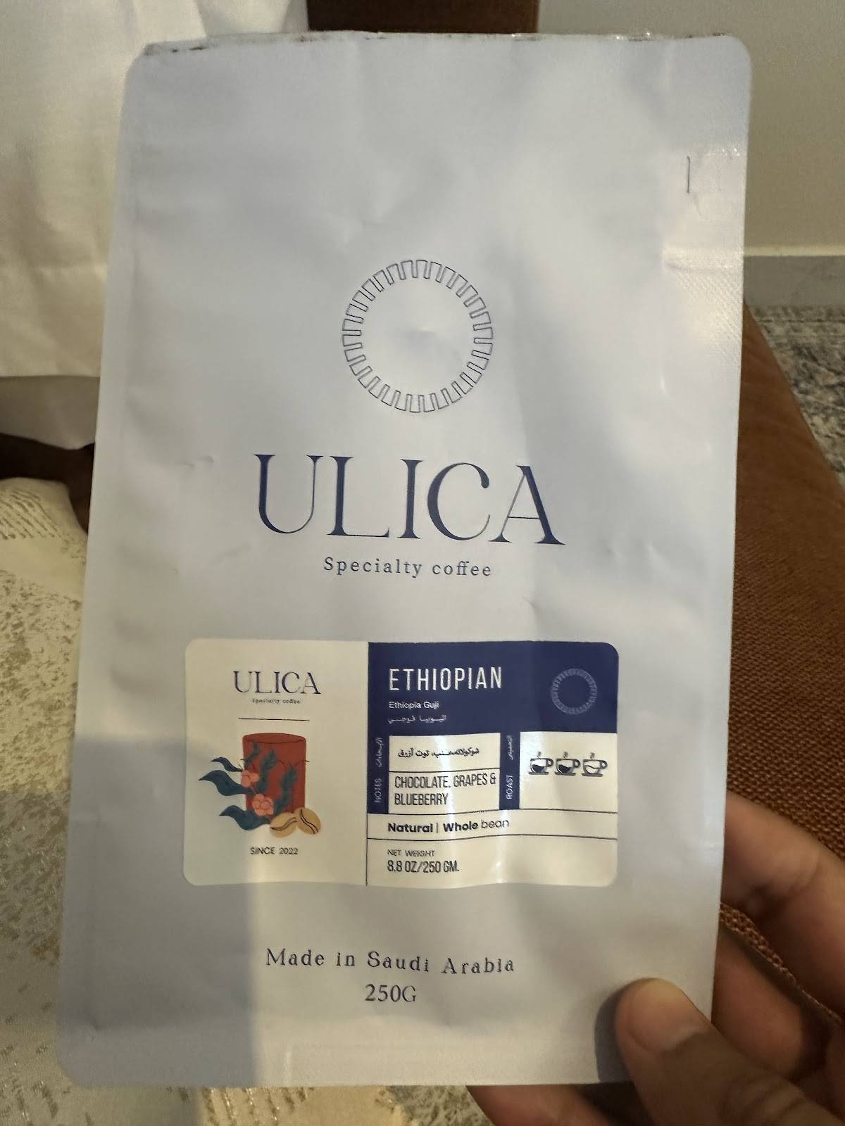 ULICA SPECIALTY COFFEE меню