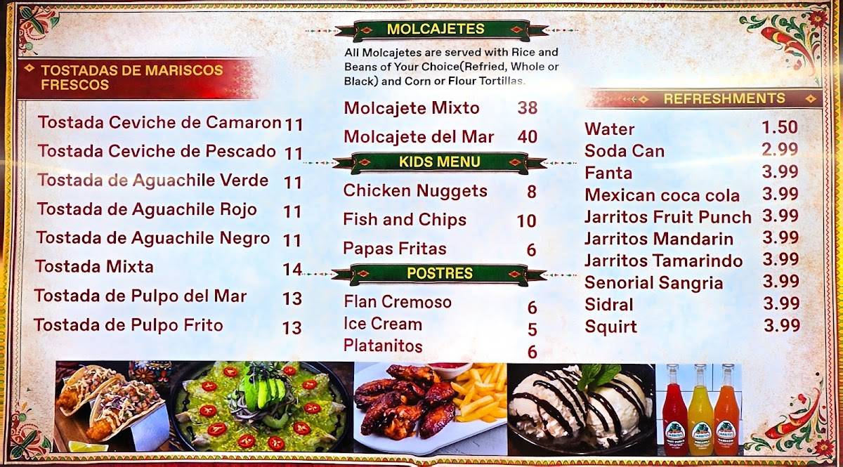 UN TACO MAS меню