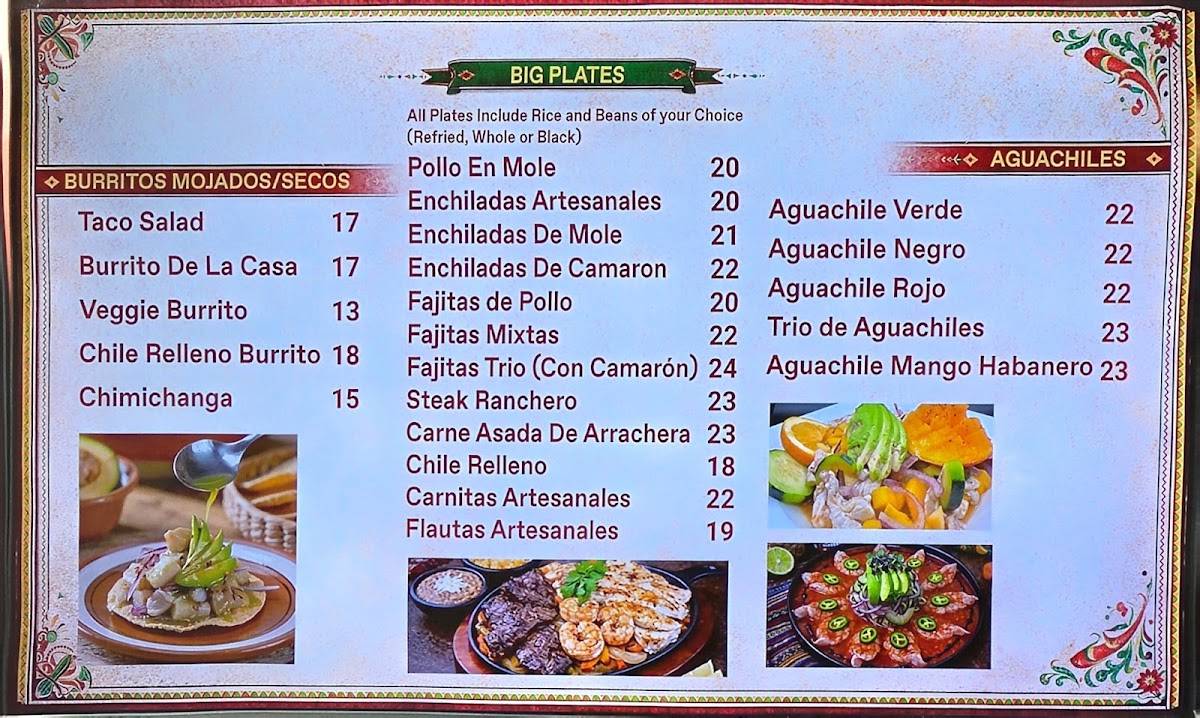 UN TACO MAS меню