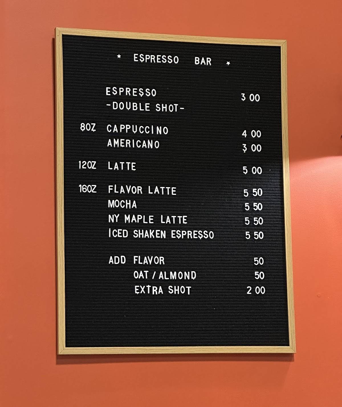Union Place Coffee Roasters меню