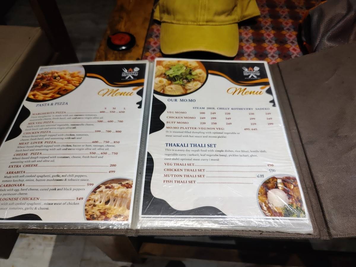 Universal Rooftop Restaurant меню