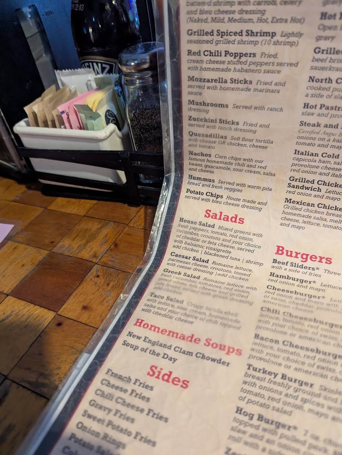 Vienna Inn меню
