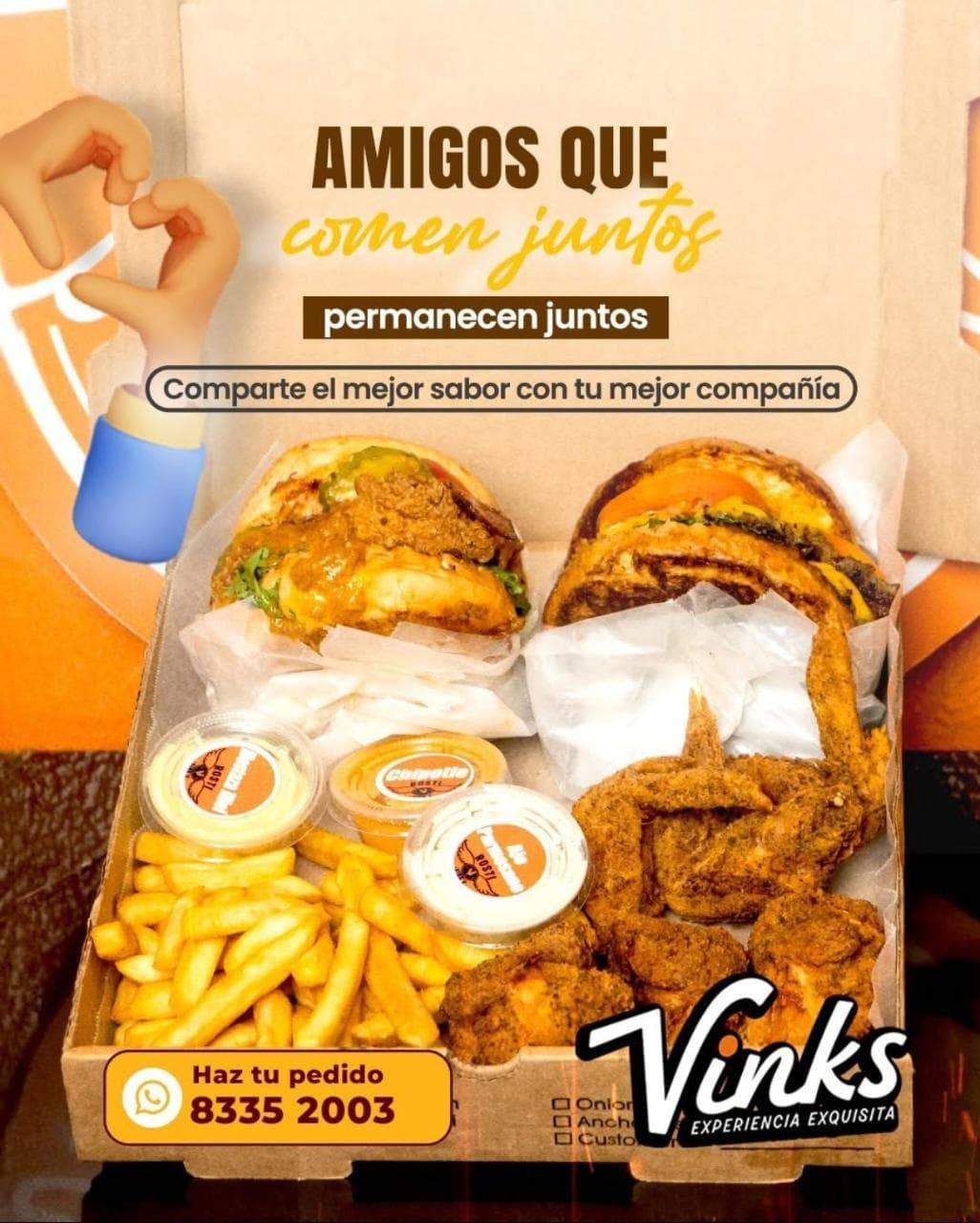 Vink's меню