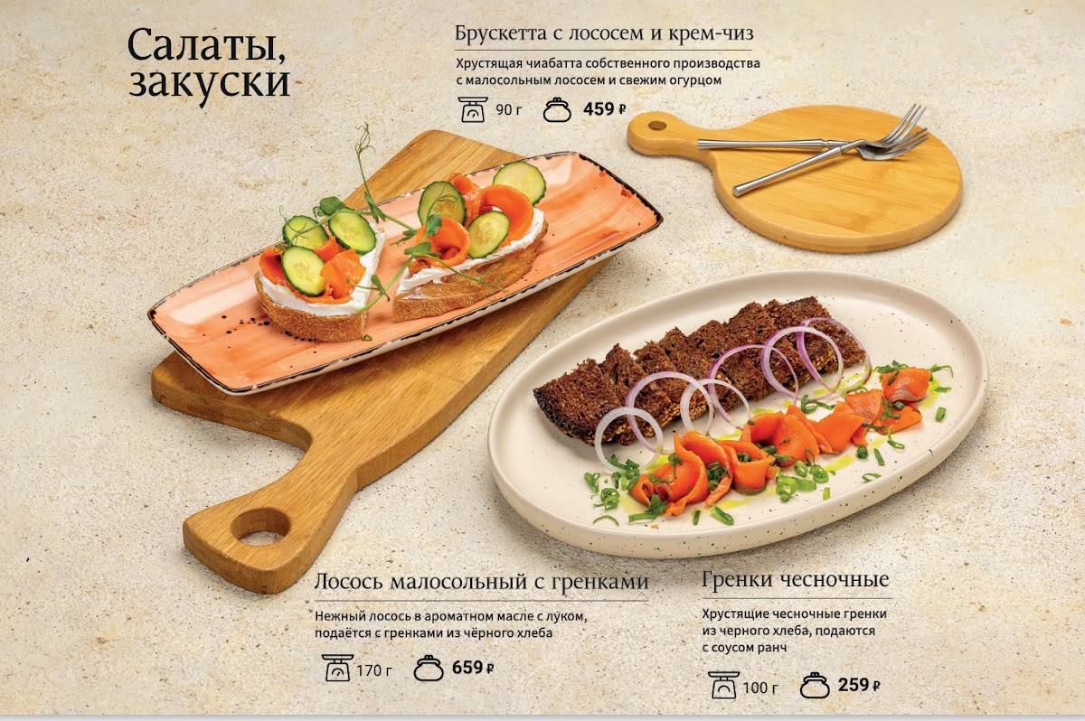 Пиццерия на Жигура меню