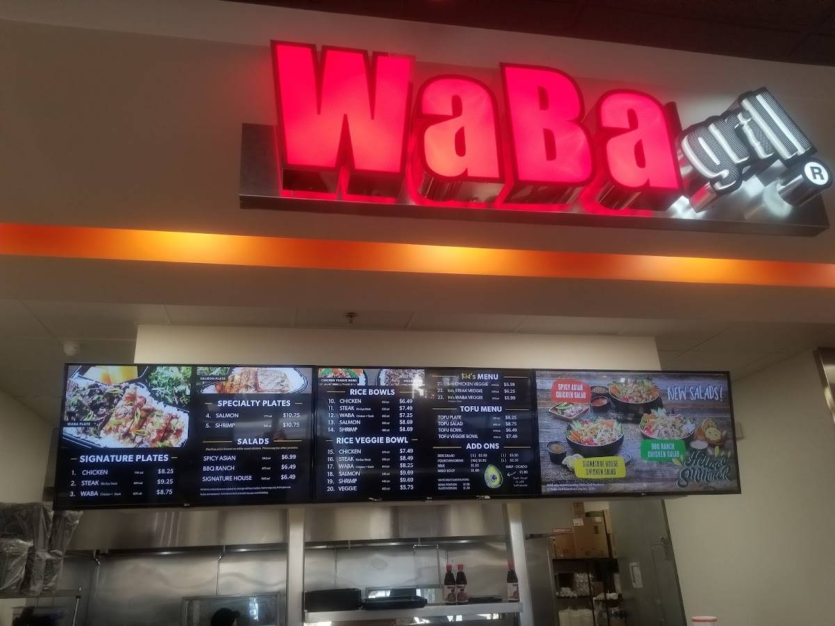 Waba Grill меню
