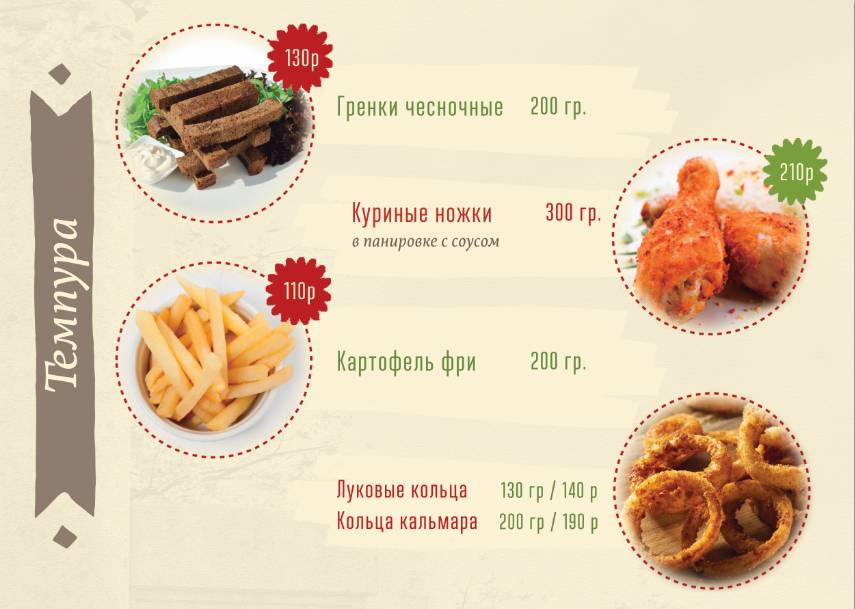 ЯпоShik меню