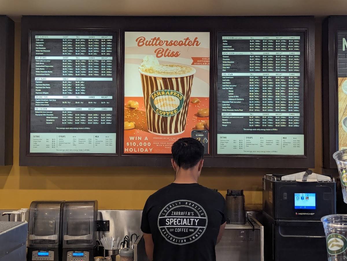 Zarraffa's Coffee Acacia Ridge меню
