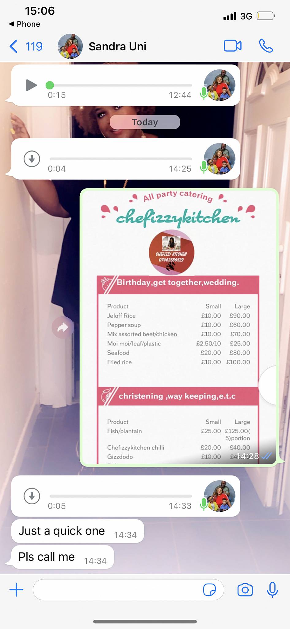 chefizzykitchen меню