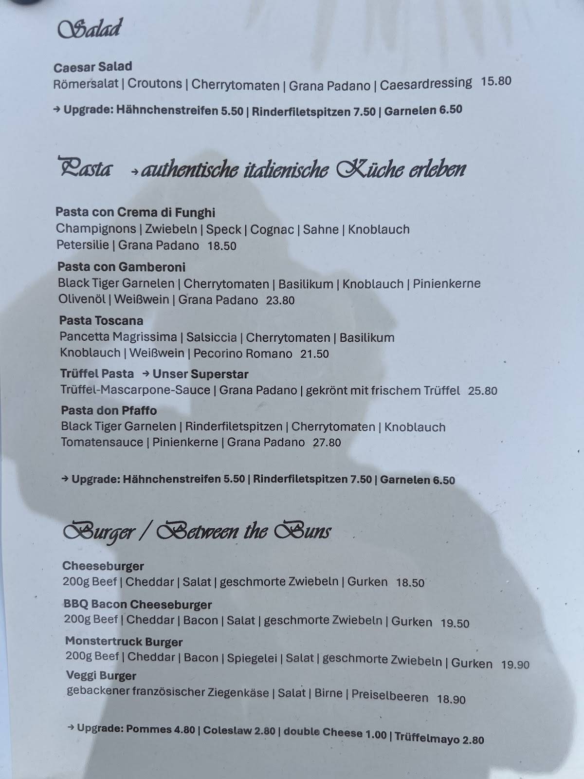 dasPfaff меню