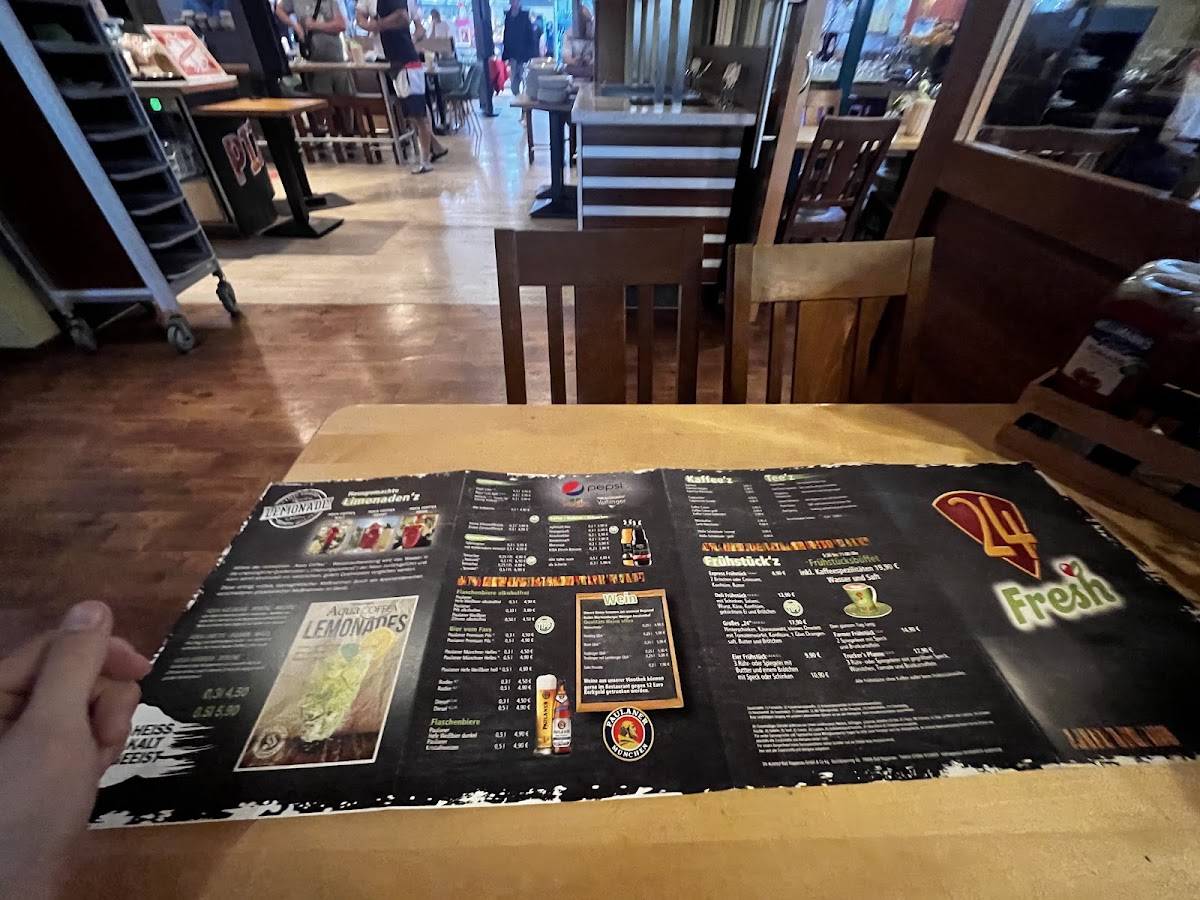24-Autohof Bad Rappenau меню