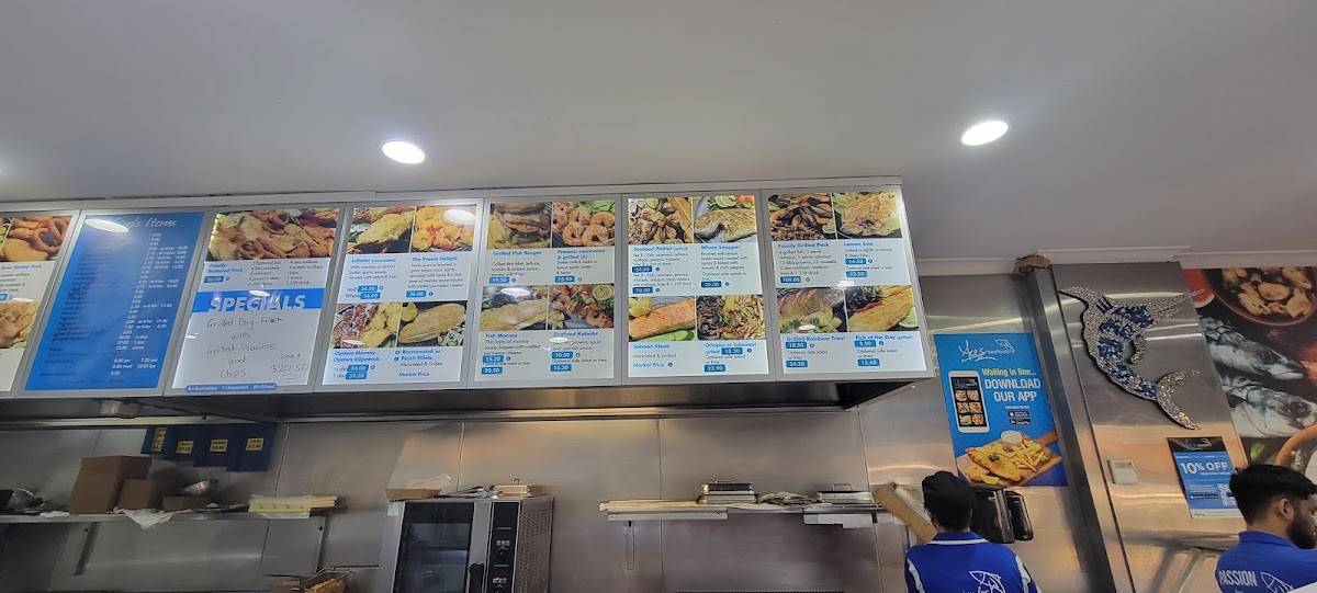 Aces Seafood меню
