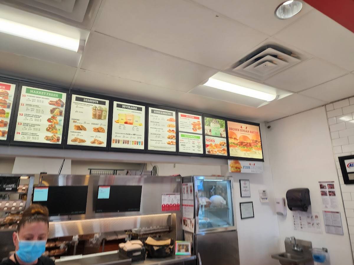 Arby's меню