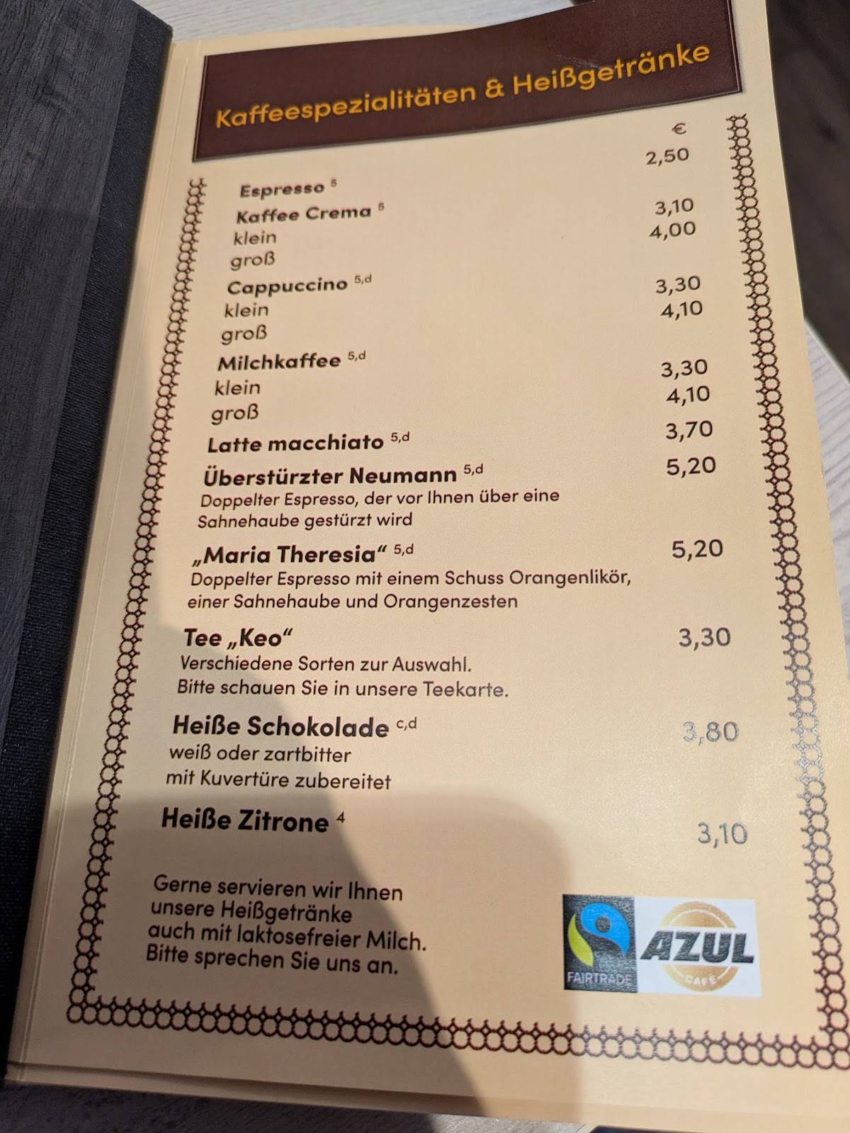 Bäckerei-Konditorei-Bochtler меню