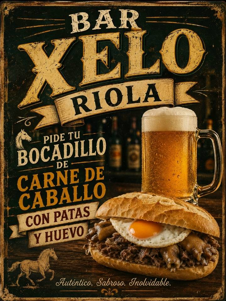 Bar Xelo меню