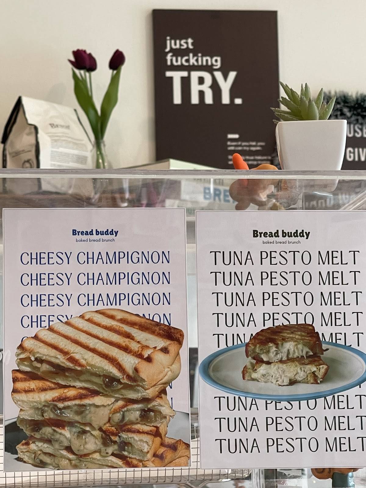 BreadBuddy меню