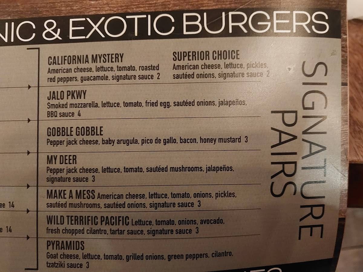 Burger Village меню