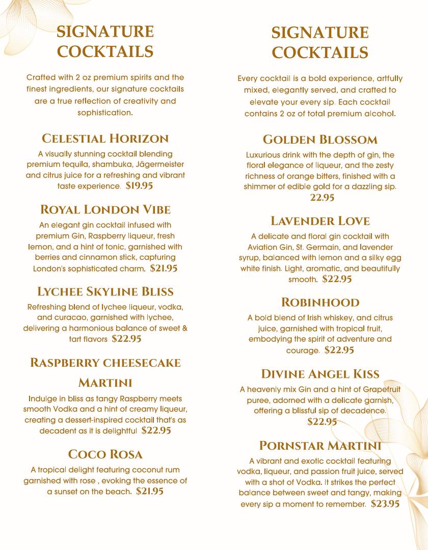 Squires Gastro Pub меню