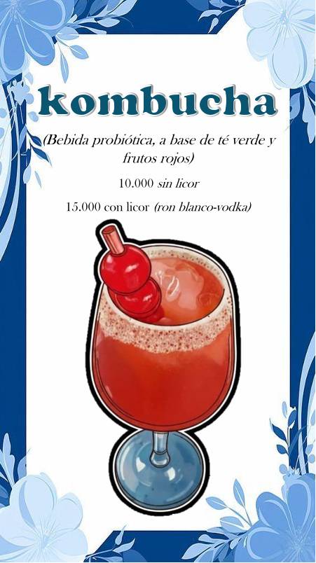 CAFÉ BOHEMIO меню