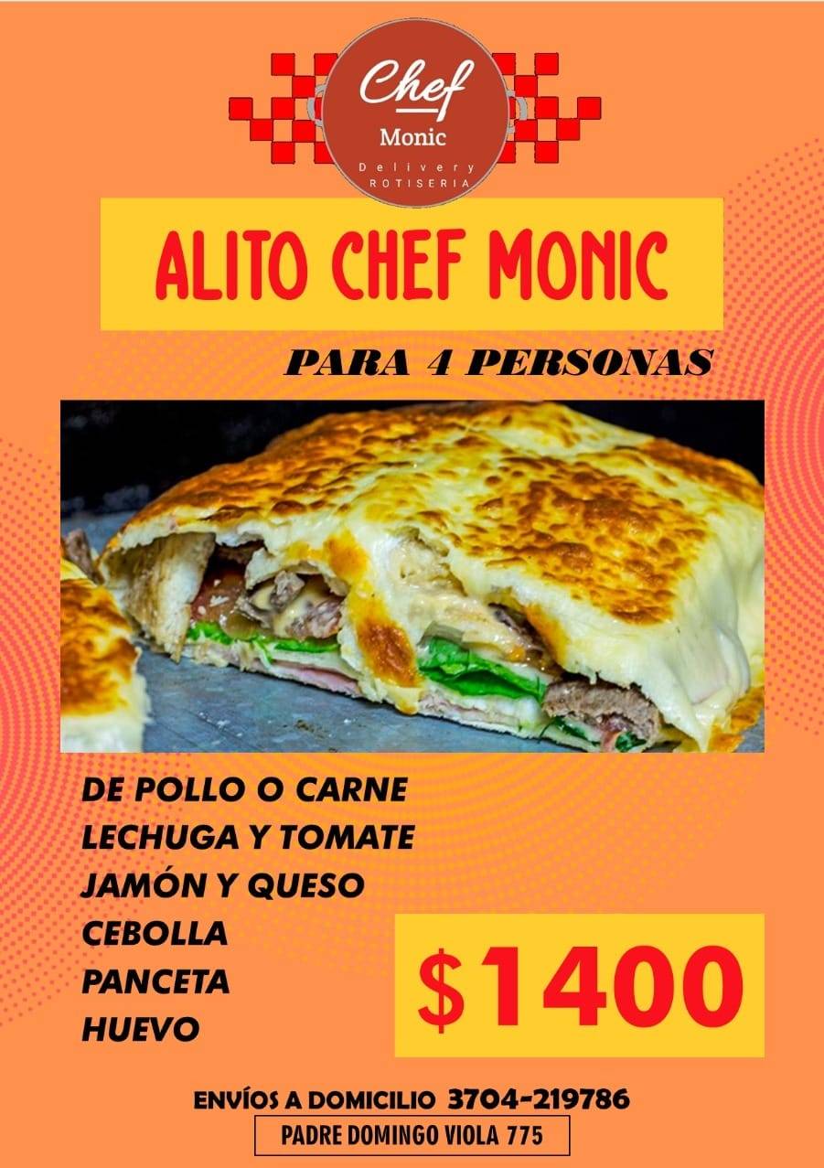 CHEF MONIC меню