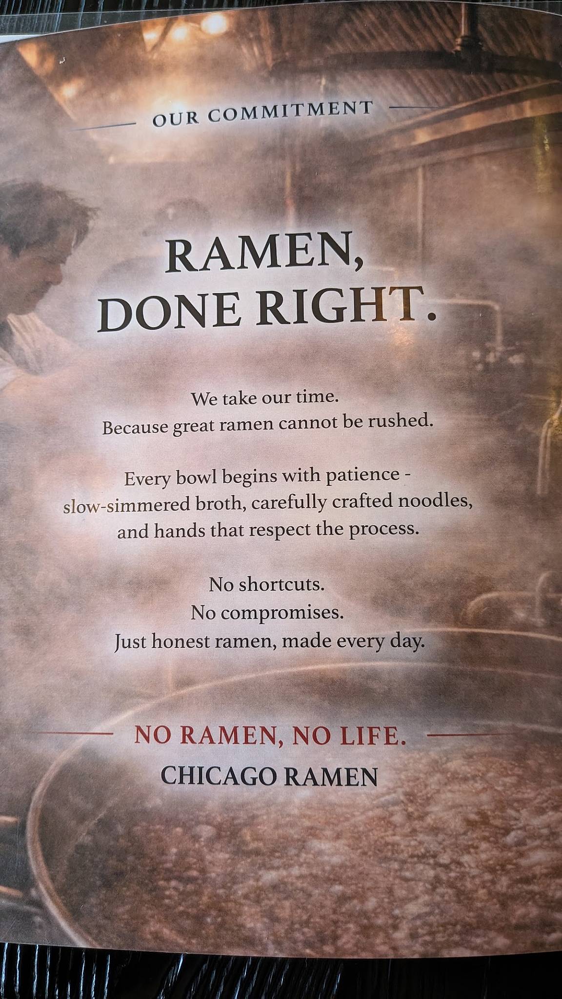 CHICAGO RAMEN Park Ridge меню