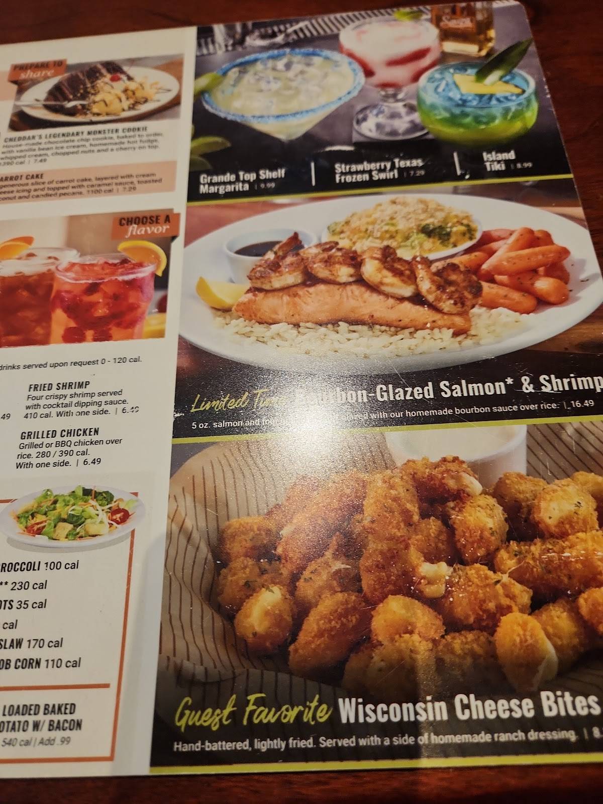 Cheddar's Scratch Kitchen меню