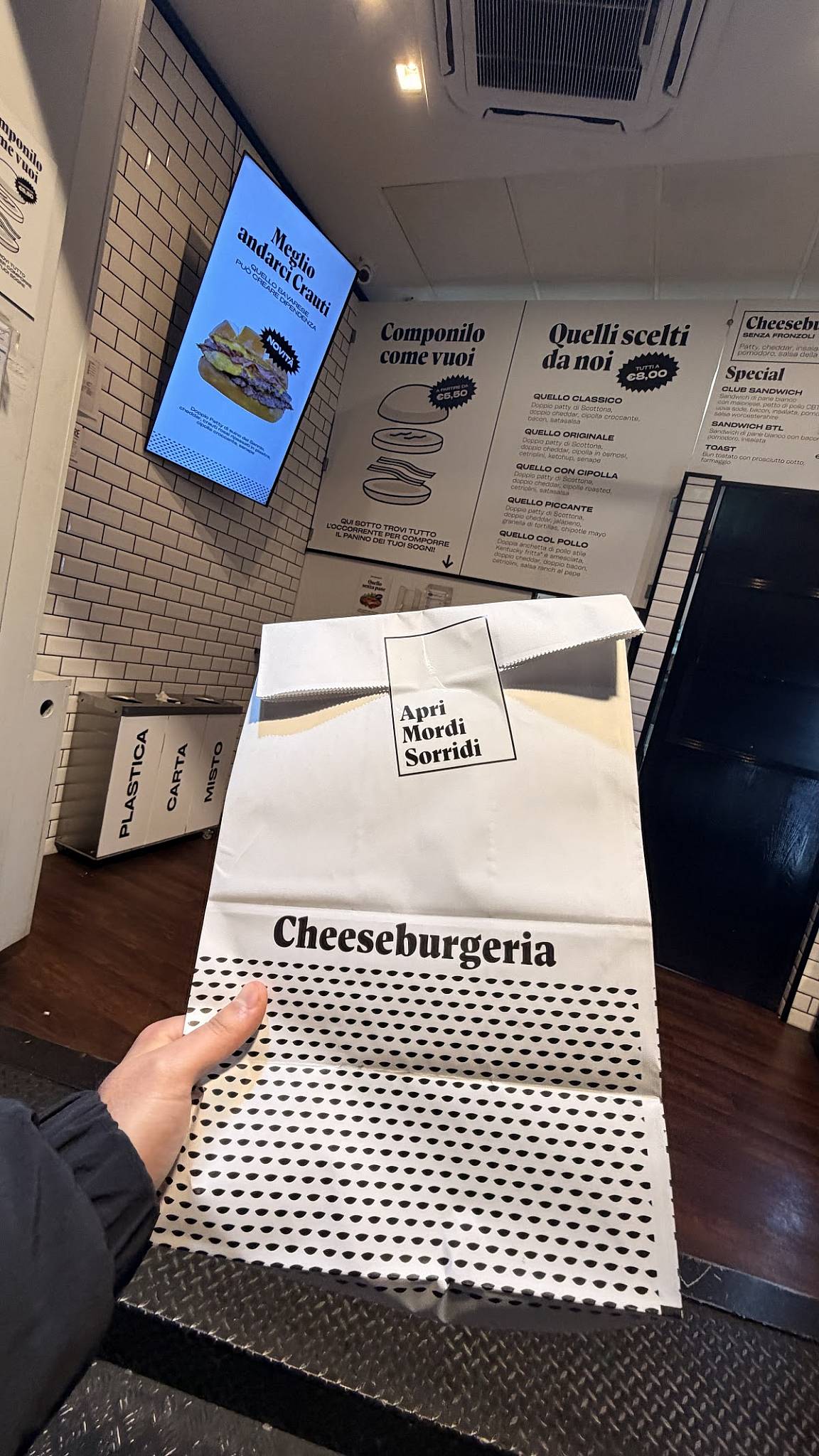 Cheeseburgeria меню