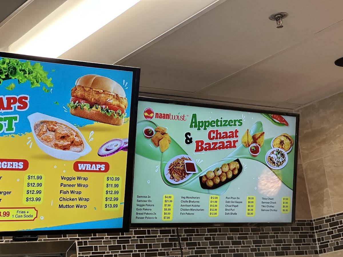 Pizza Twist меню