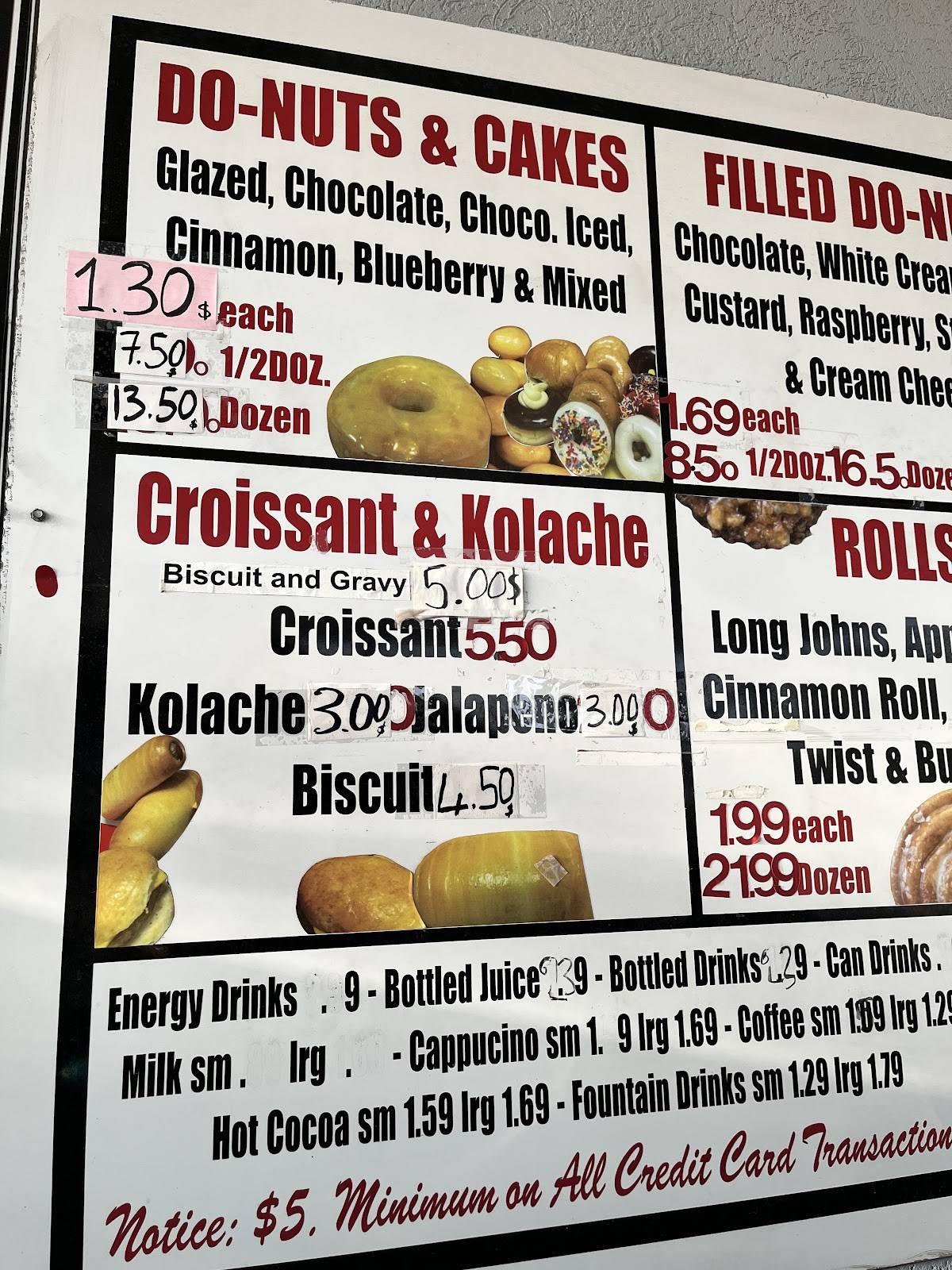 Crispy Donut меню