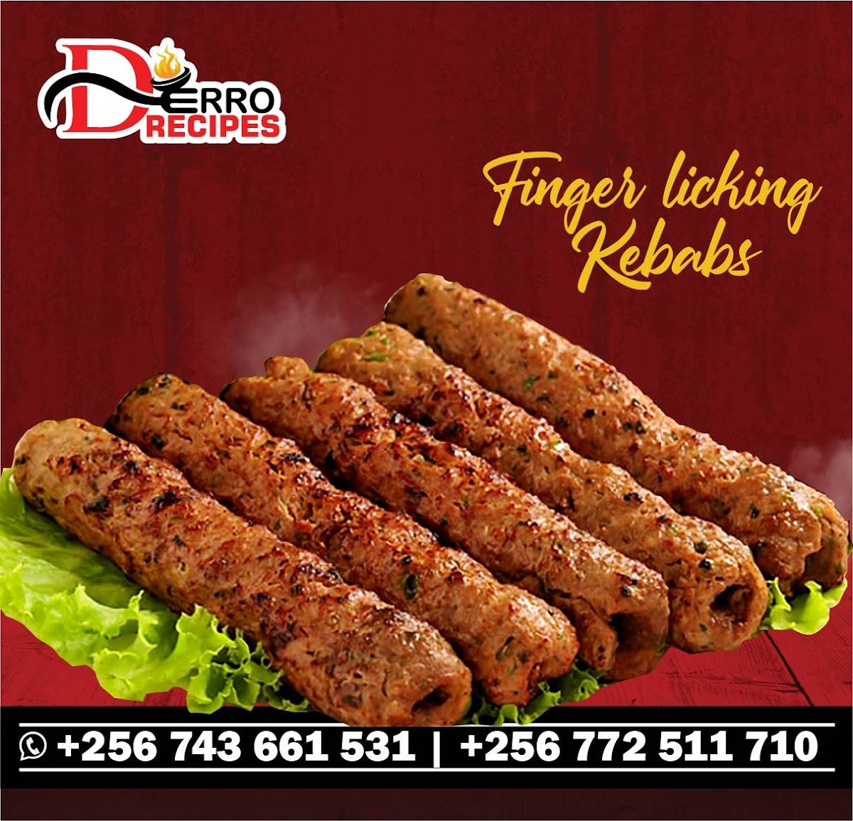 DERRO RECIPES меню