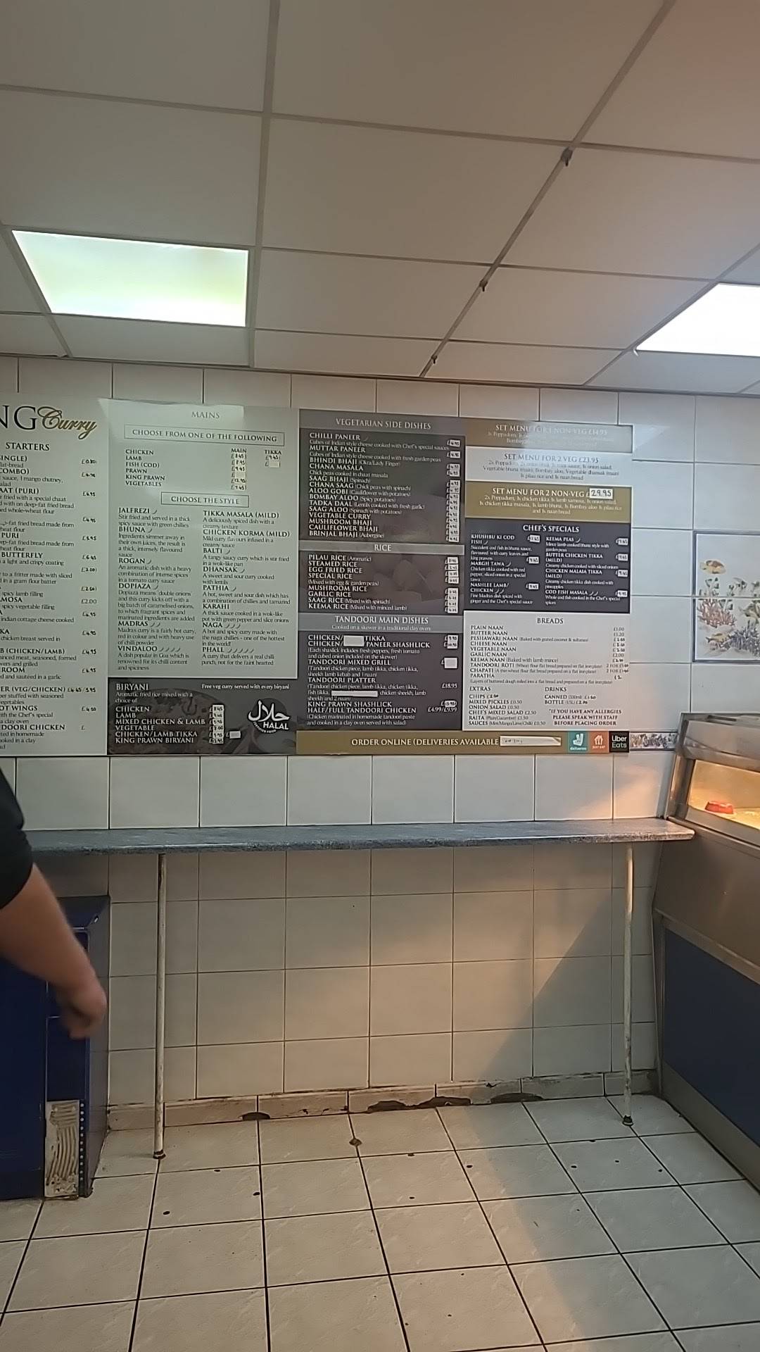 Dallow Fish Bar меню