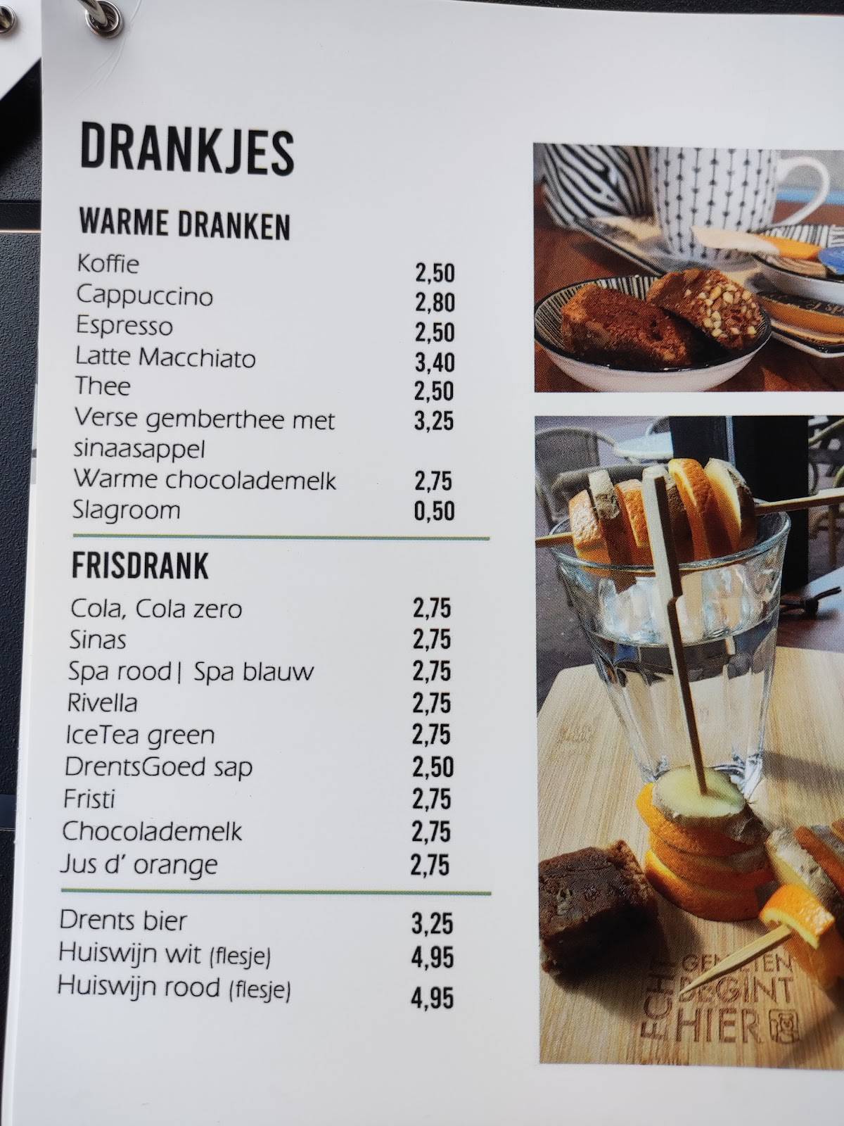 Pots De Echte Bakker меню