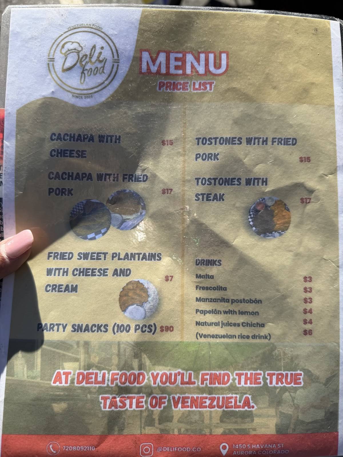 Delifood меню