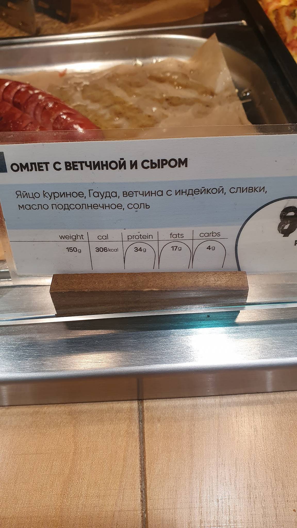 Тарелка меню