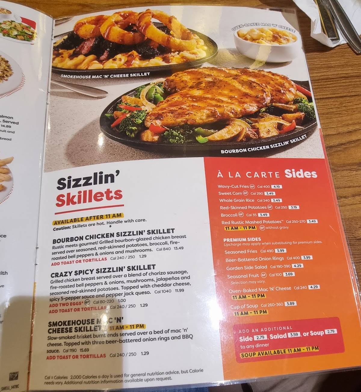 Denny's Restaurant меню