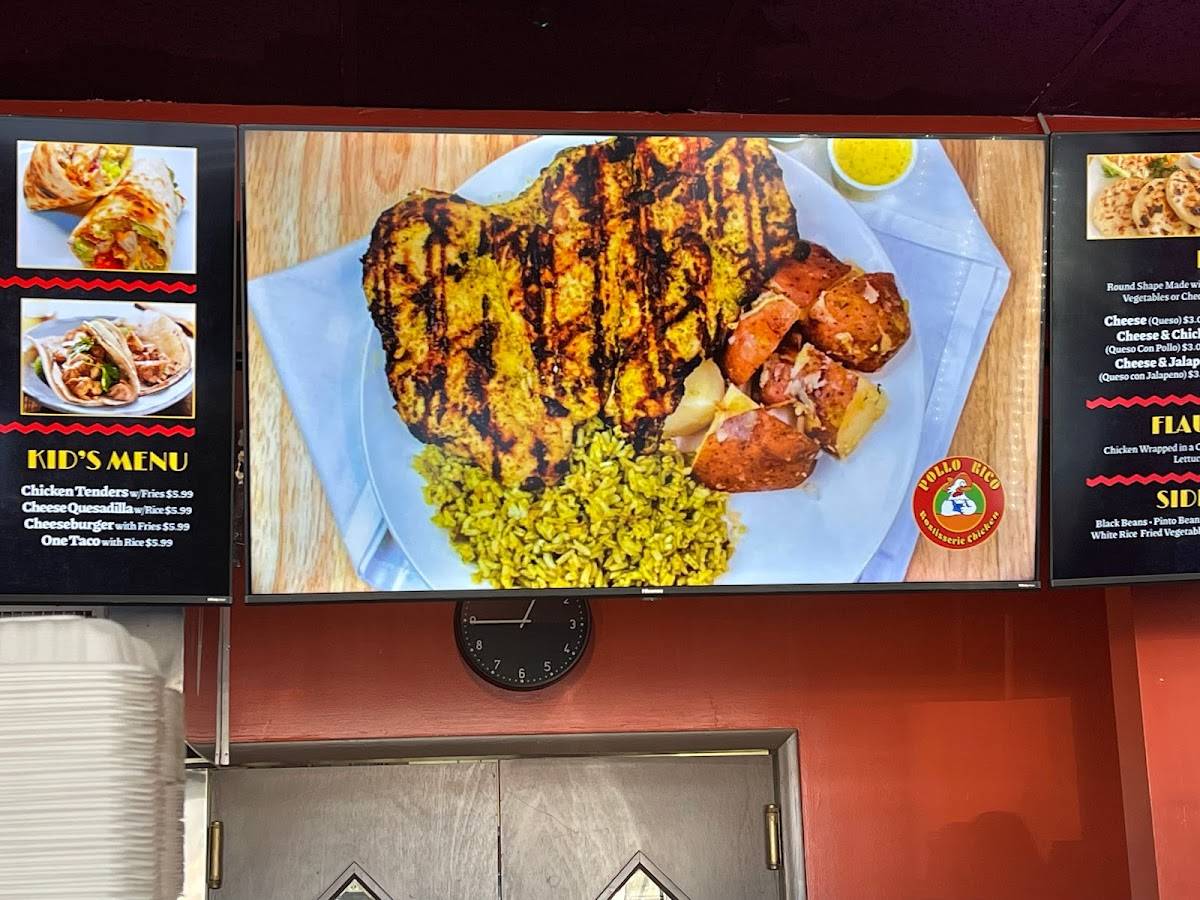 El Pollo Asado меню