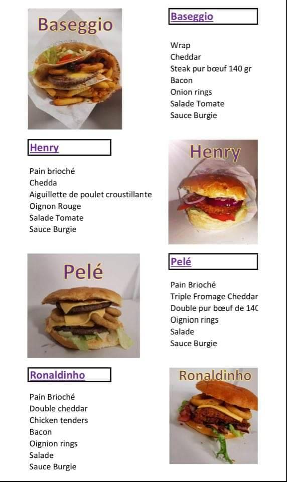 Fally Frites меню