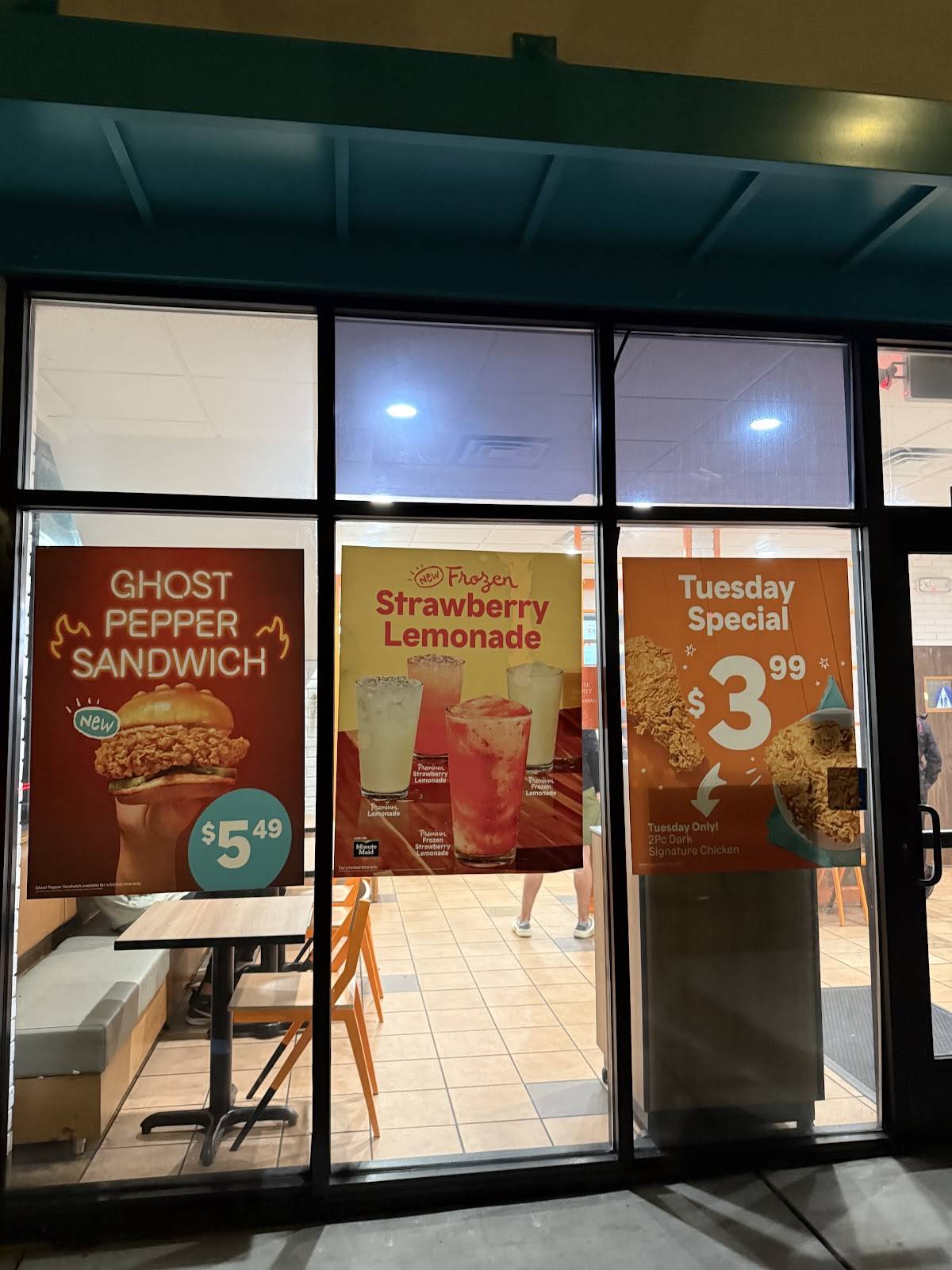 Popeyes Louisiana Kitchen меню